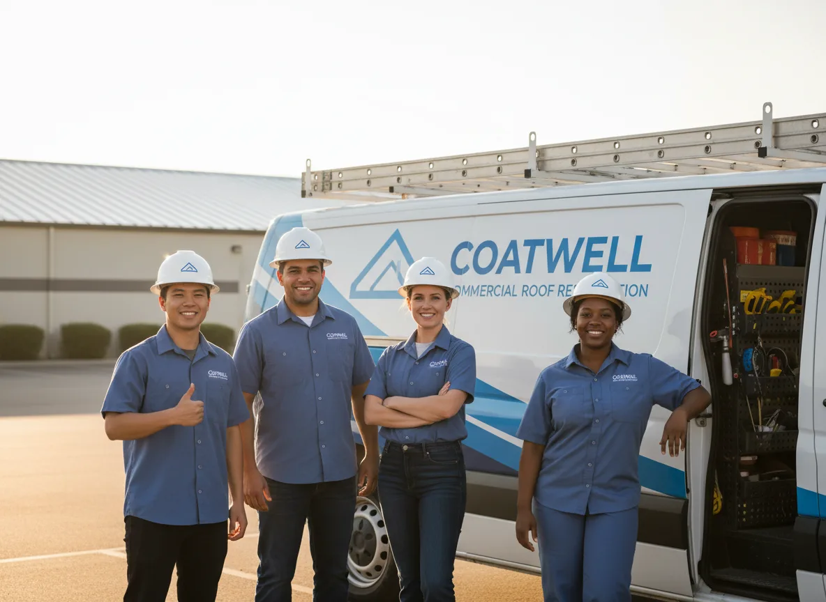 Commercial roof coating company in Letona, AR